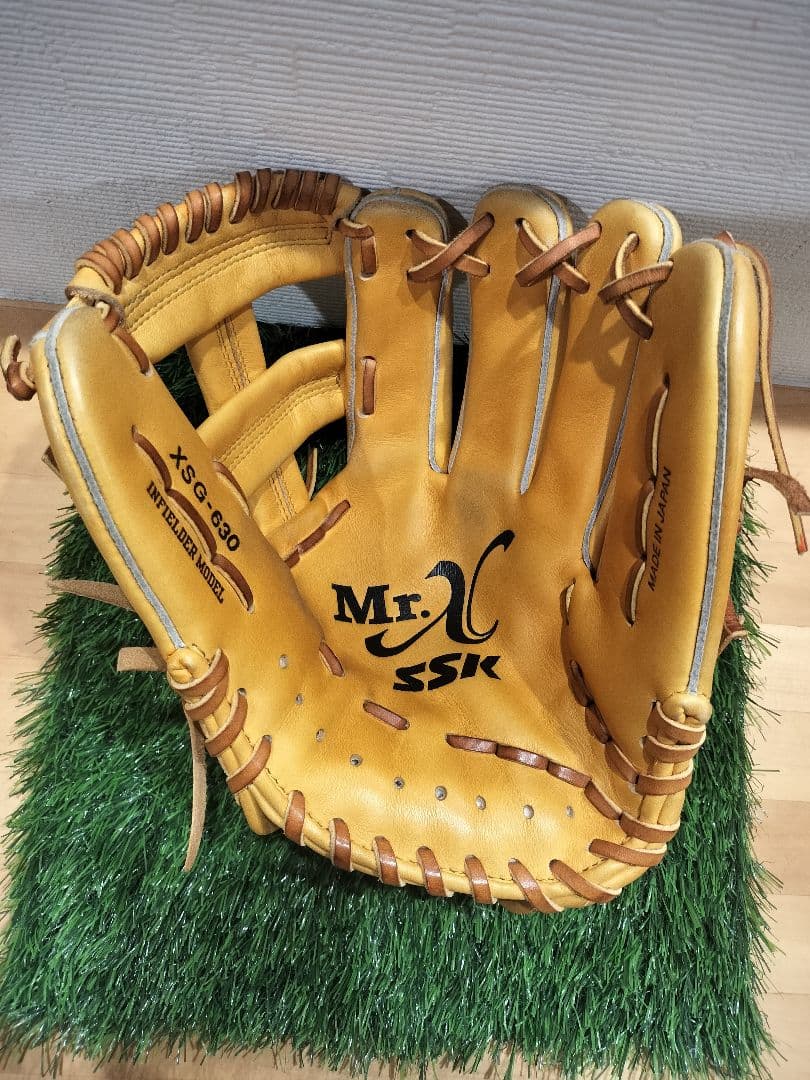 ★【希少】SSK Mr.X ミスターＸ 軟式用 グラブ 内野手用★