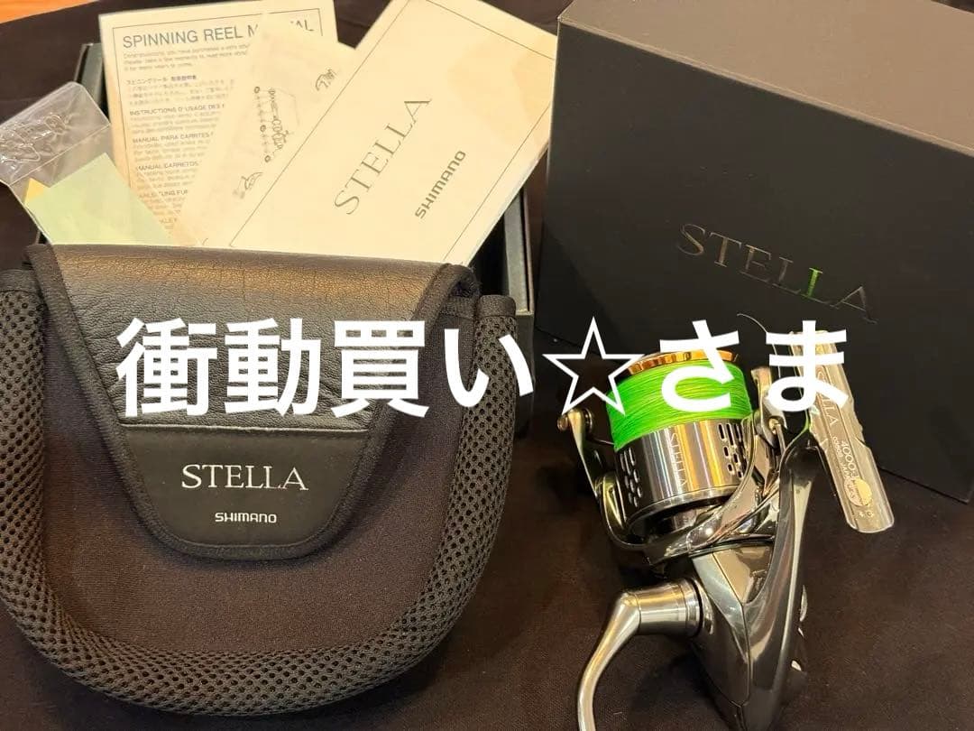 18ステラ　4000 SHIMANO STELLA ラインなし