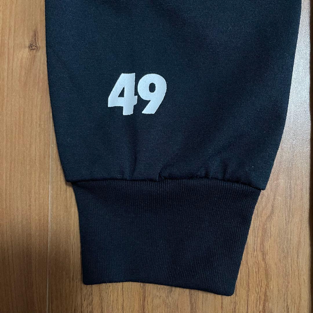 TFW49 ハーフモックネック ロングT ブラック　L ゴルフ