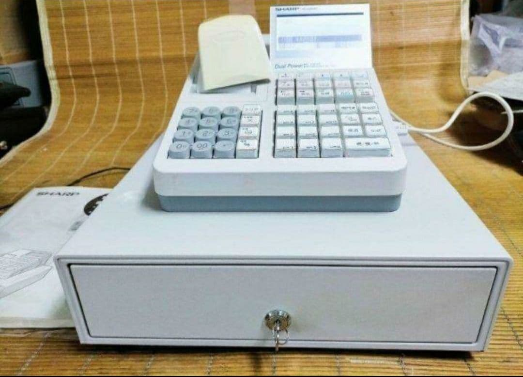 シャープレジスターXE-A280　PC連携　スキャナ付き　000395