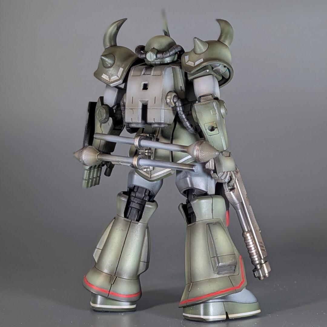 【HGUC】MS-07Bグフ　ガンプラ　組立済　完成品