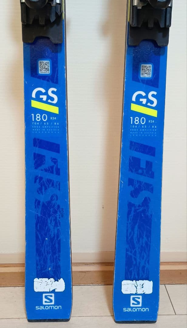 ●Salomon RACE GS スキー 180cm 青
