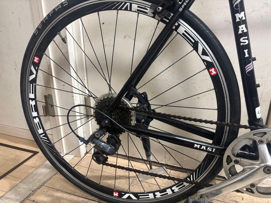 MASI BREV cralisクロスバイク アルミ ブラック 700C