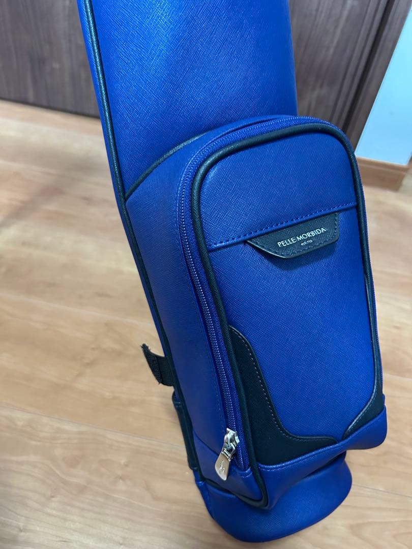 【新品定価3万】ペッレ モルビダ　キャディバッグ pmo-pg016　ブルー