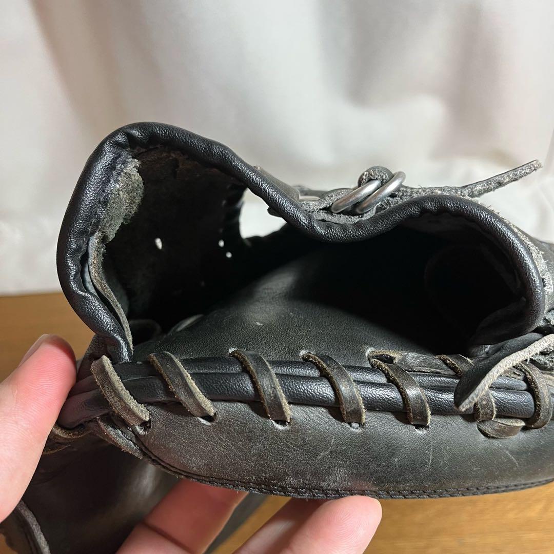 ザナックス Soft 一般軟式 キャッチャーミット グローブ 右投げ 美品