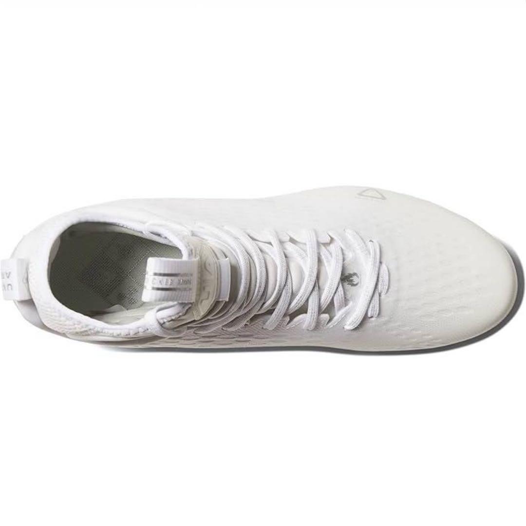 アンダーアーマー 27 スポットライト アメフト スパイク シューズ 白 靴 m