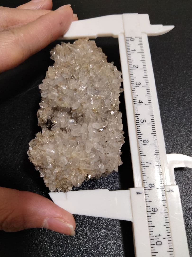 埼玉県秩父市中津川 秩父鉱山 橋掛沢　水晶クラスター　虹入り水晶　国産水晶