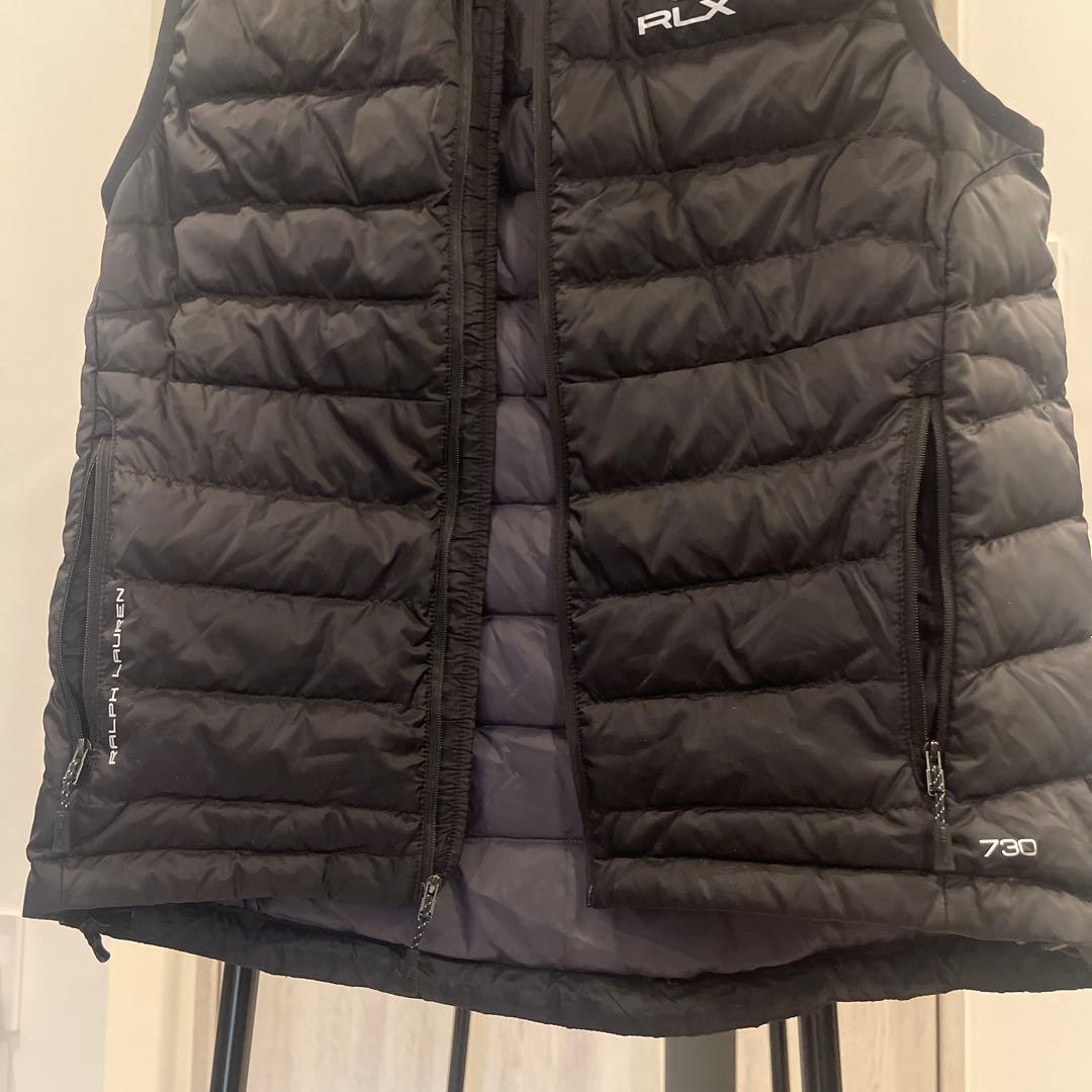 ラルフローレン スポーツ RLX ダウンベスト ゴルフ アウター 黒 ブラック