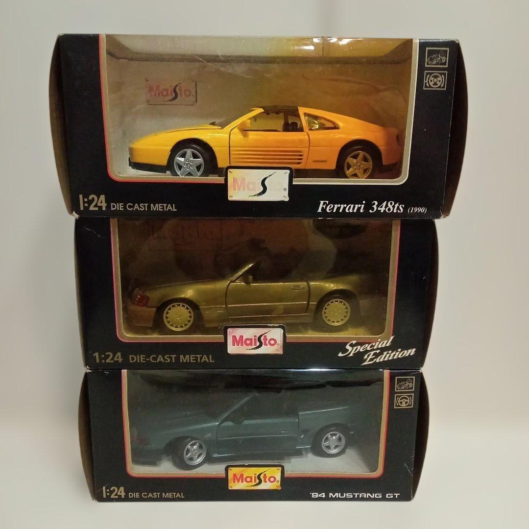 Maisto ミニカー 3点セット 1:24