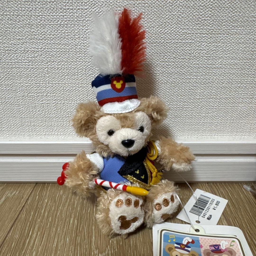 ダッフィー　ハッピーマーチングファン　ぬいぐるみストラップ　4体セット