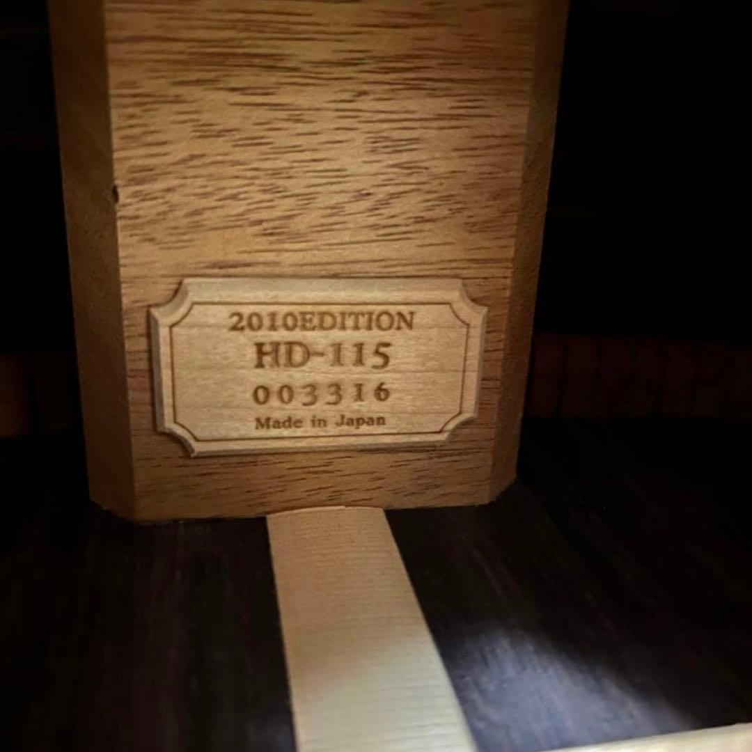 ヘッドウェイ HDー115 2010限定モデル.オール単板 1ピースネック