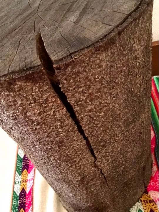 完全乾燥済み【天然樫の木】切り株スツール/インテリア台/切り株椅子/室内OKです