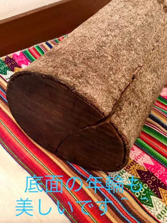 完全乾燥済み【天然樫の木】切り株スツール/インテリア台/切り株椅子/室内OKです