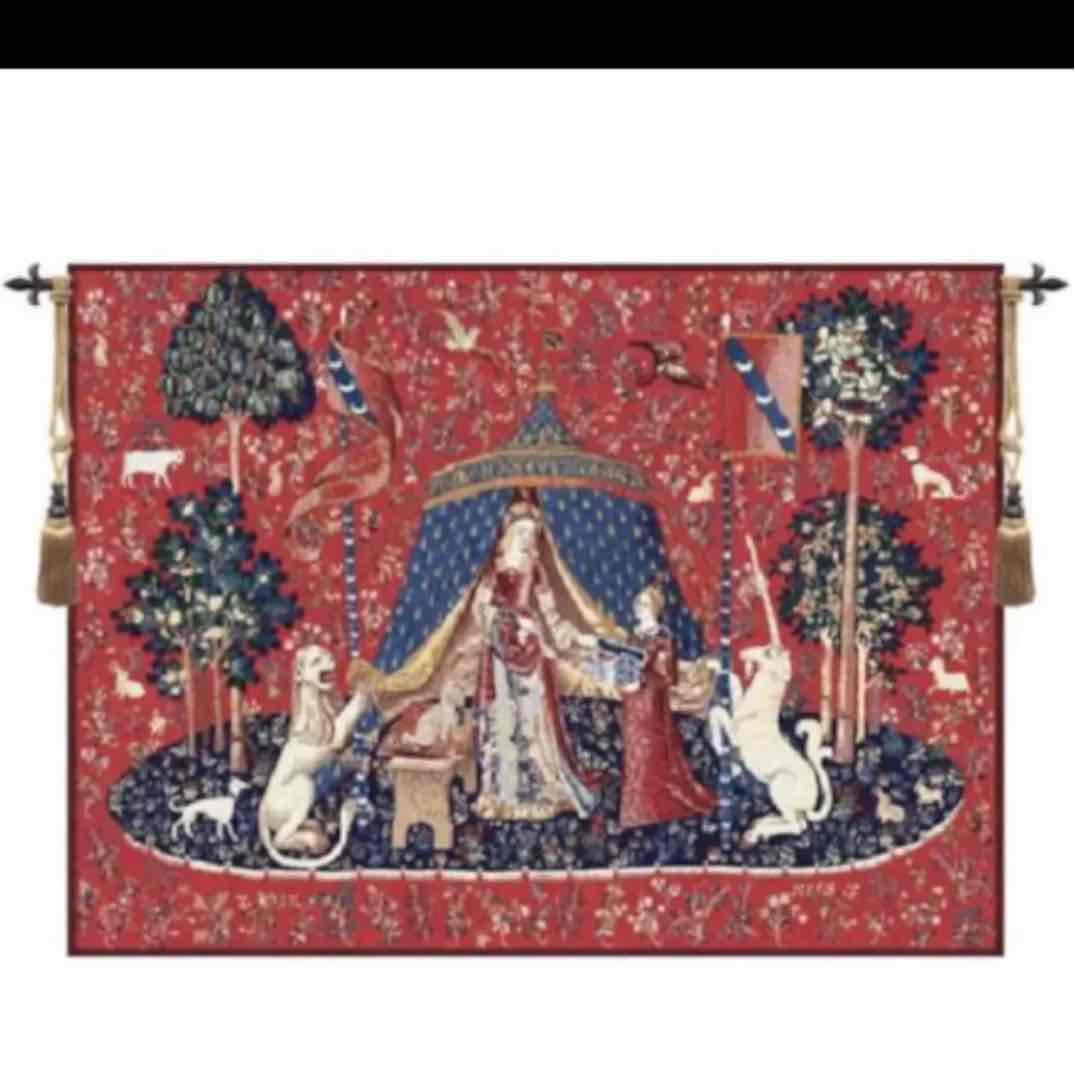 マ*タ様 貴婦人と一角獣　69×80 タペストリ　ユニコーン ガンダム UC ビ