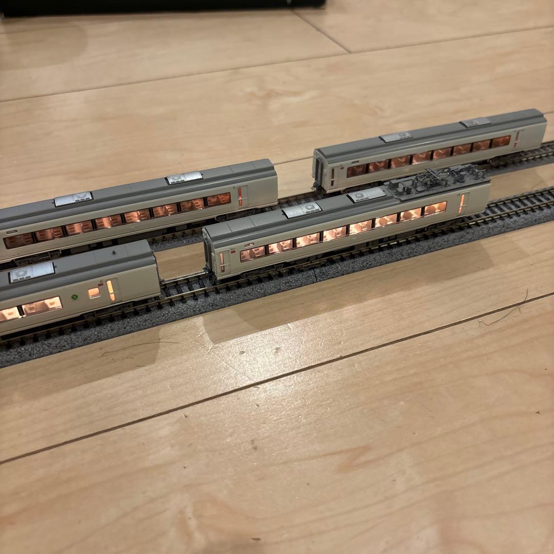 nゲージ kato 10-173 651系　スーパーひたち　室内灯標準装備