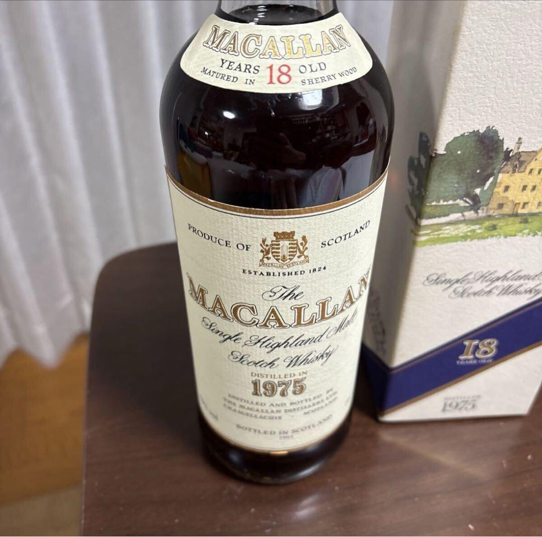 The Macallan 18年 1975年ボトリング 750ml 本日限定値引