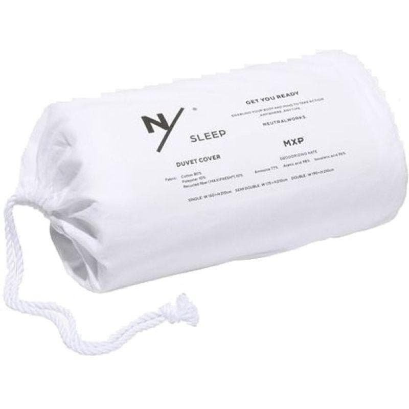 セミダブル NEUTRALWORKS. MXP SMOOTH 布団カバー 白
