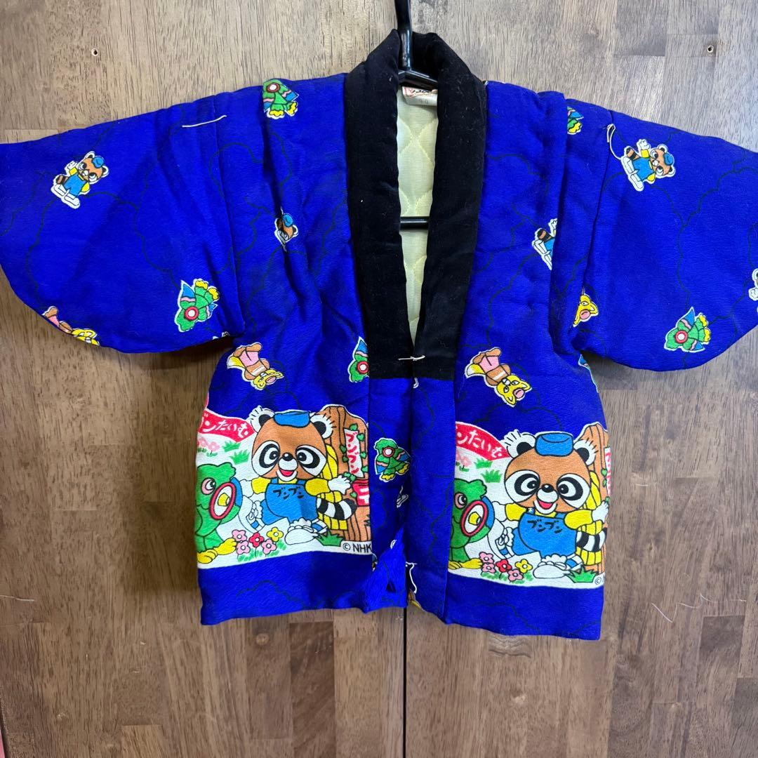 昭和 当時物 レトロ ポップ ファンシー ちゃんちゃんこ 甚平 防寒 はんてん