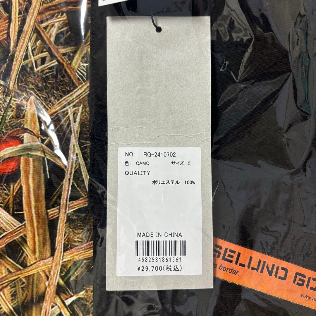 新品 ラッセルノ ゴルフ コンバット ポケット ロングパンツ カモ 迷彩 L 5