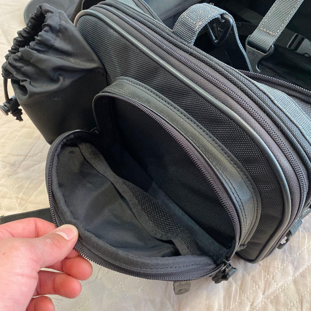 Moto Fizz ブラックバッグ 拡張可能