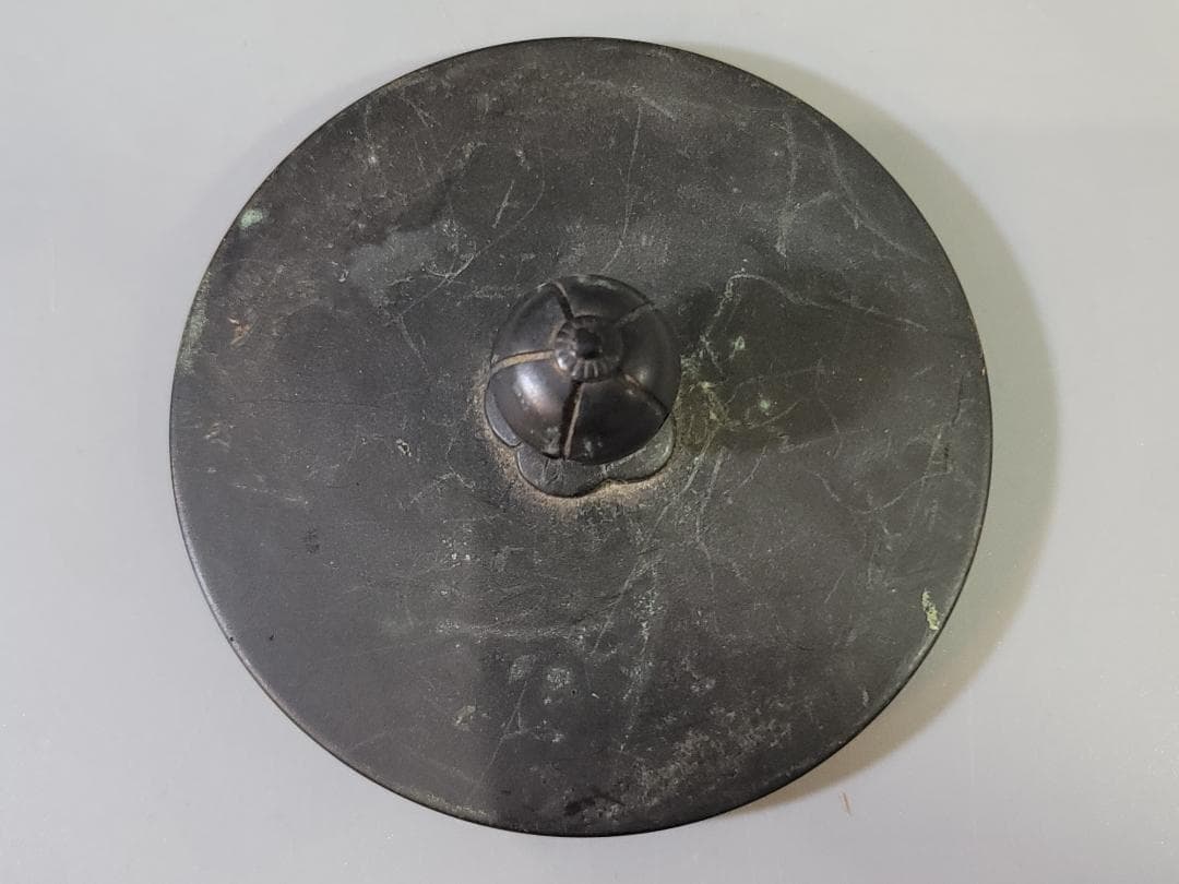 茶道具 茶釜 共箱 環付 DT642