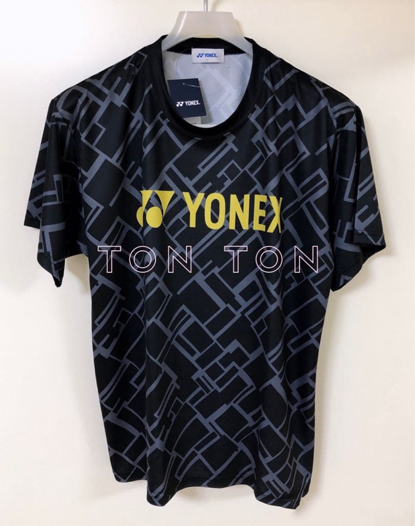 ヨネックス レア Tシャツ ブラック L　　　【 限定 】黒 × 金