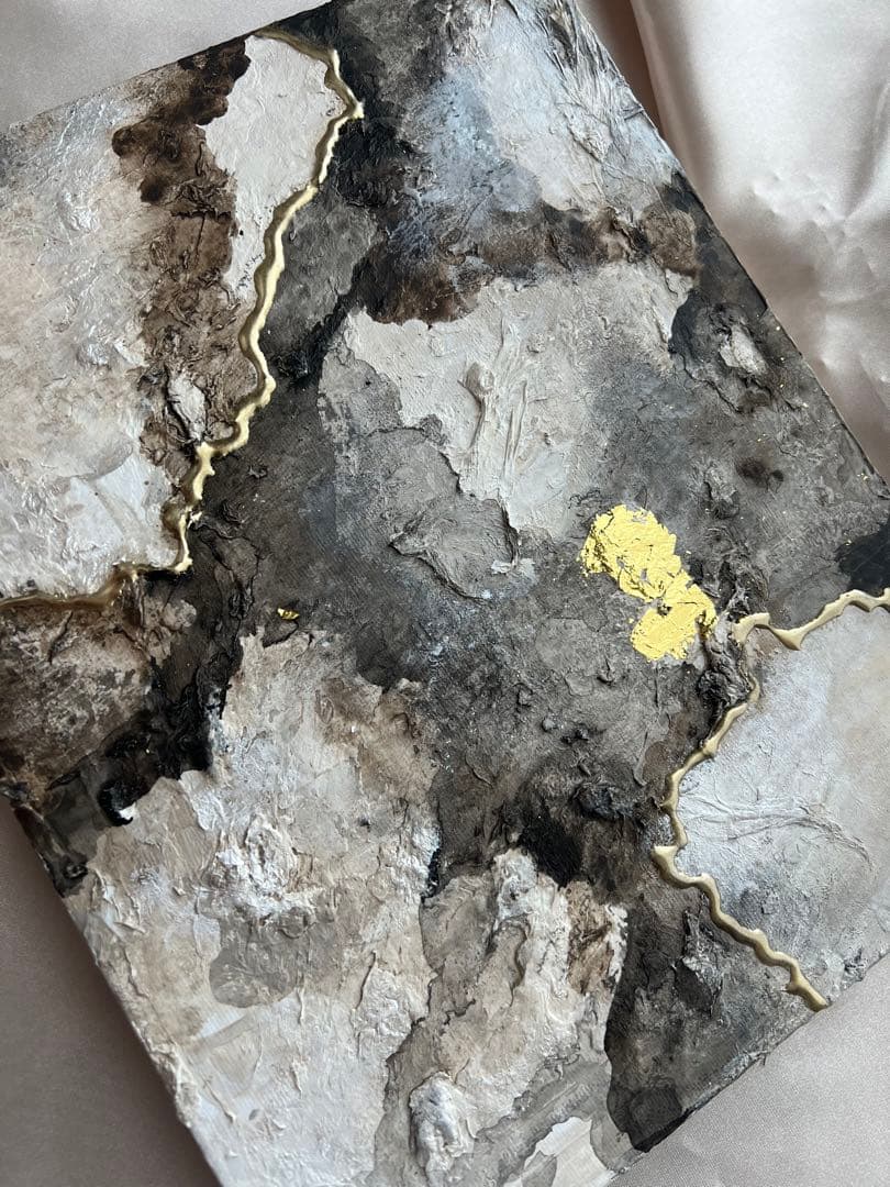 テクスチャー　アート　絵画　インテリア　ニュアンス　海外　雑貨　抽象画　モダン