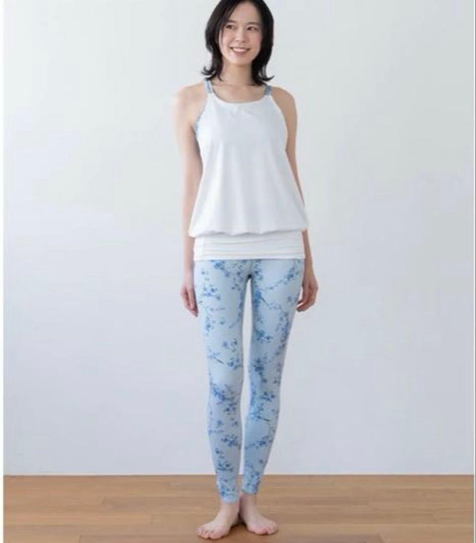 SUKALA】スプリングフラワーカバーキャミソール　わすれな草　Mサイズ