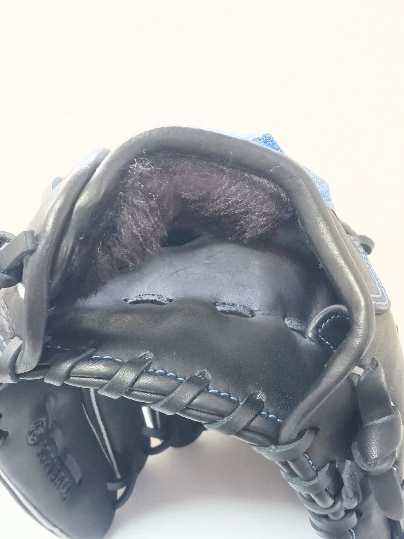 10回程使用のみ 美品 ミズノ WILLDRIVE ソフトボール用 青 グローブ