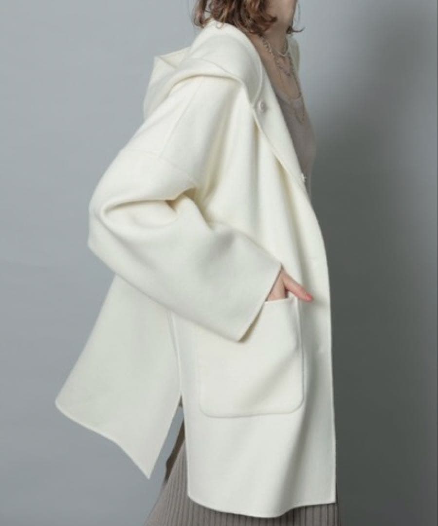 【新品未使用/紙タグ無し】 CADUNE フードリバーコート