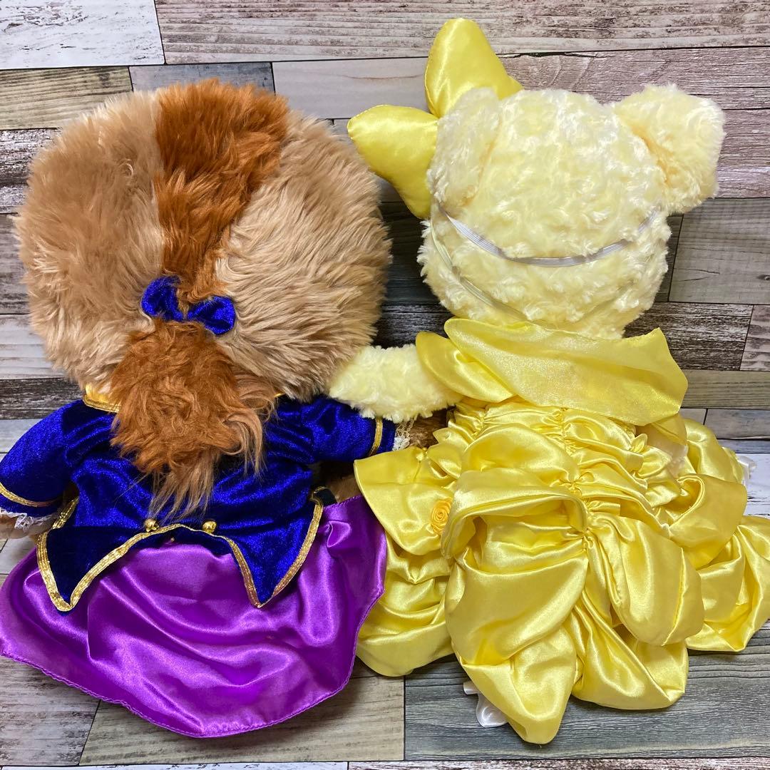 貴重　ディズニーユニベアシティ　美女と野獣 コスチューム付き ぬいぐるみセット