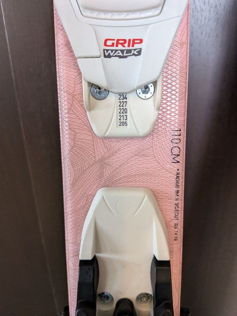 ロシニョールジュニア スキーセット110cm　ブーツ18cm