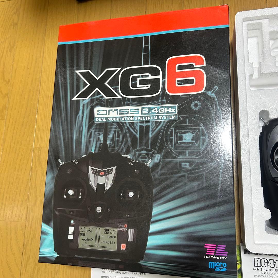 XG6 2.4GHz ラジコン送信機 受信機 デュアルモジュレーション