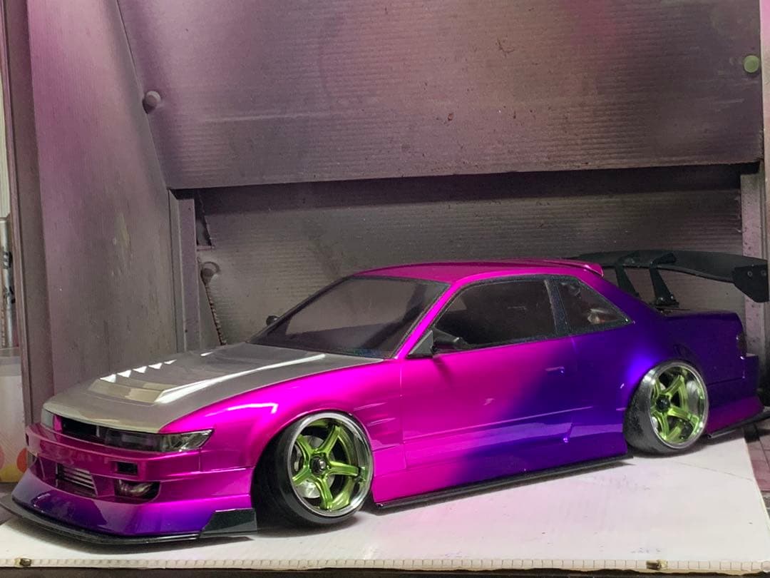 アディクション　S13 シルビア V8 2024中村直樹選手　未使用ボディ