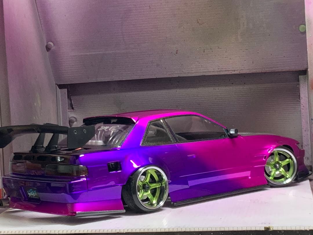 アディクション　S13 シルビア V8 2024中村直樹選手　未使用ボディ