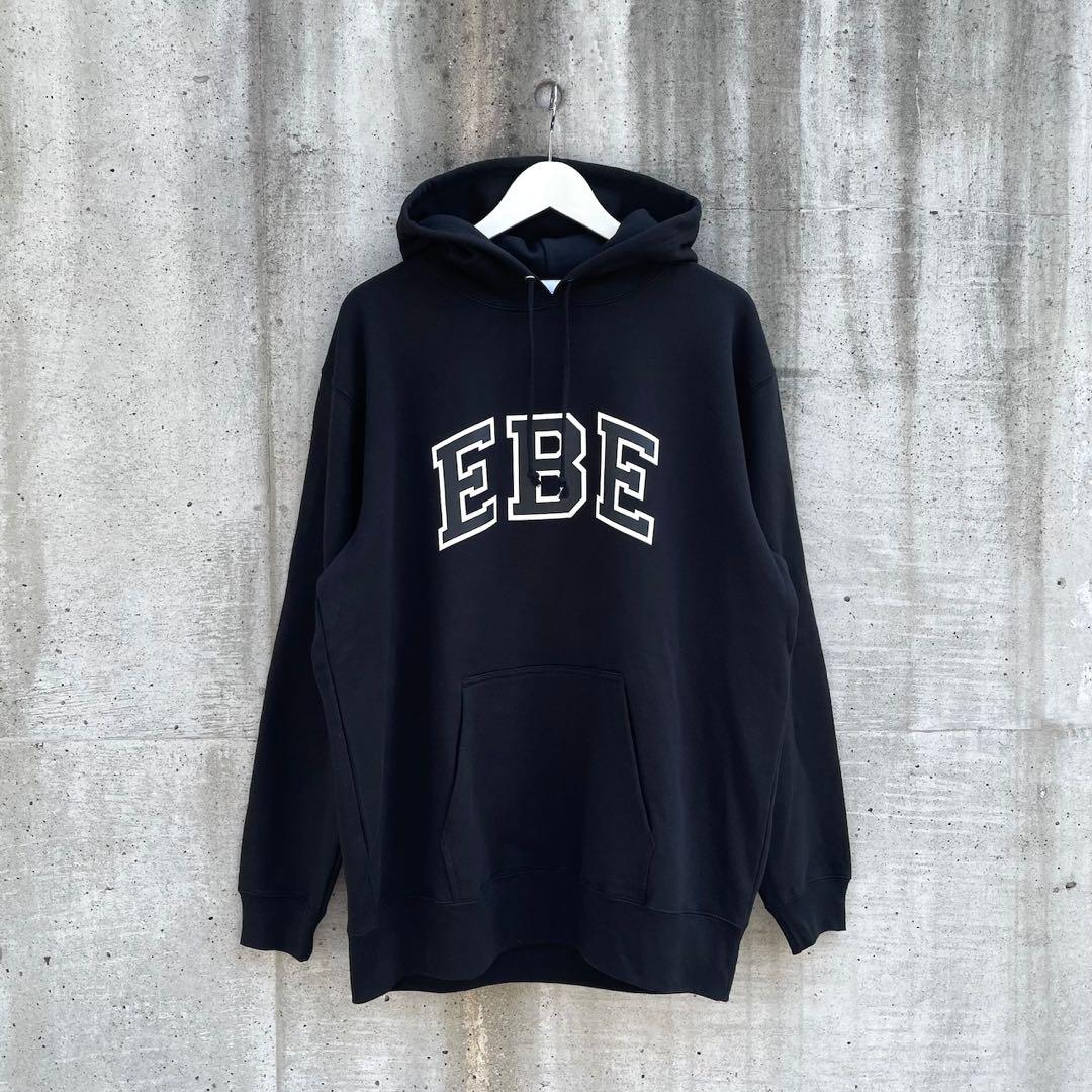 EBE long hoodie　BLACK