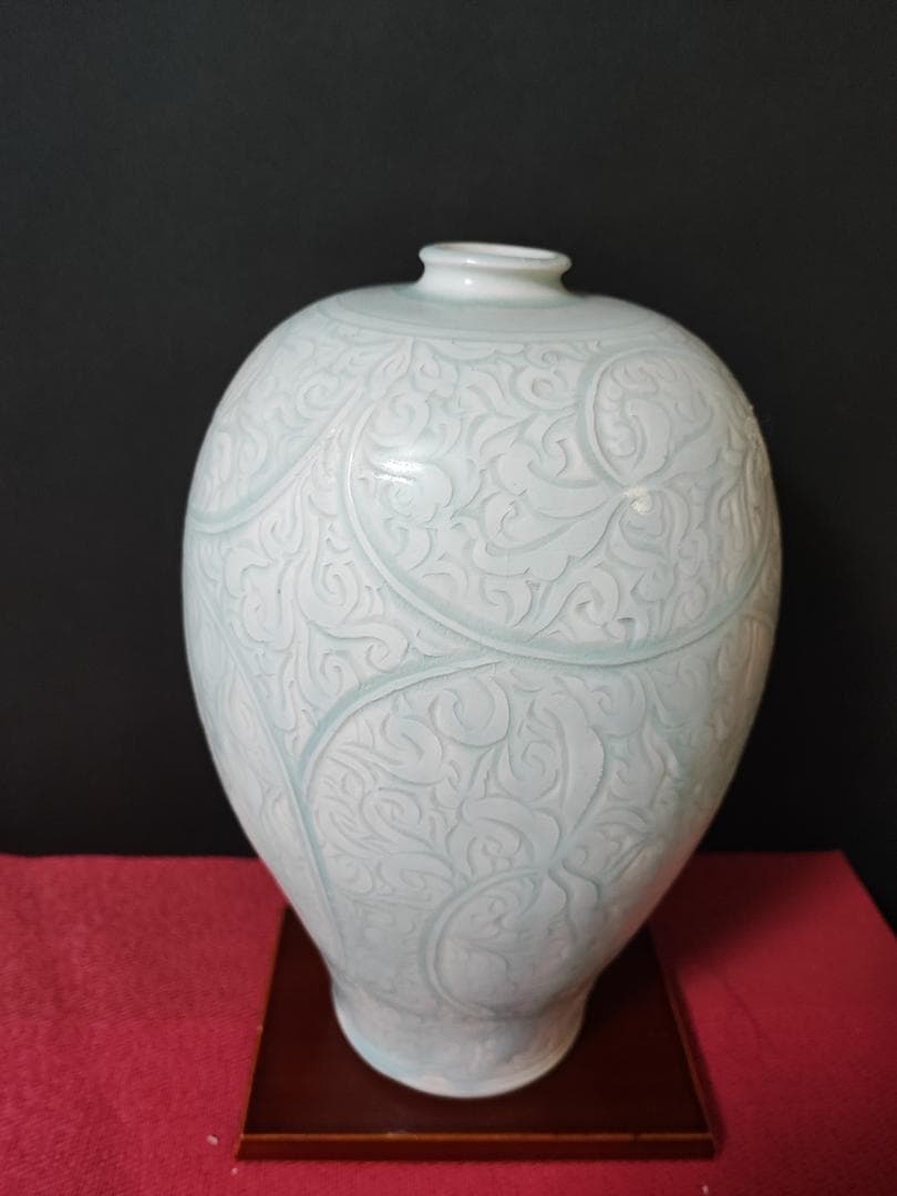 中国壺　梅瓶　湖田窯