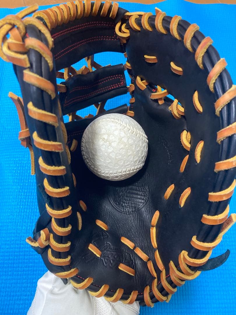 久保田スラッガー 少年用軟式ファーストミットJFMP 新品同様　ベースマン購入