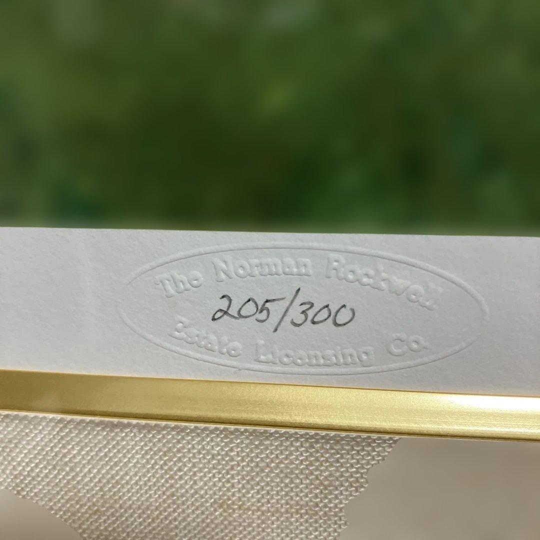 ノーマンロックウェル　リトグラフ