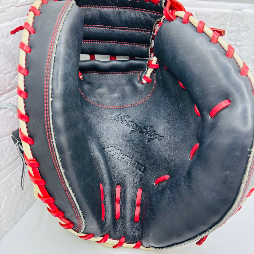 【美品】ミズノ ビクトリーステージ HG-3型 キャッチャーミット　硬式