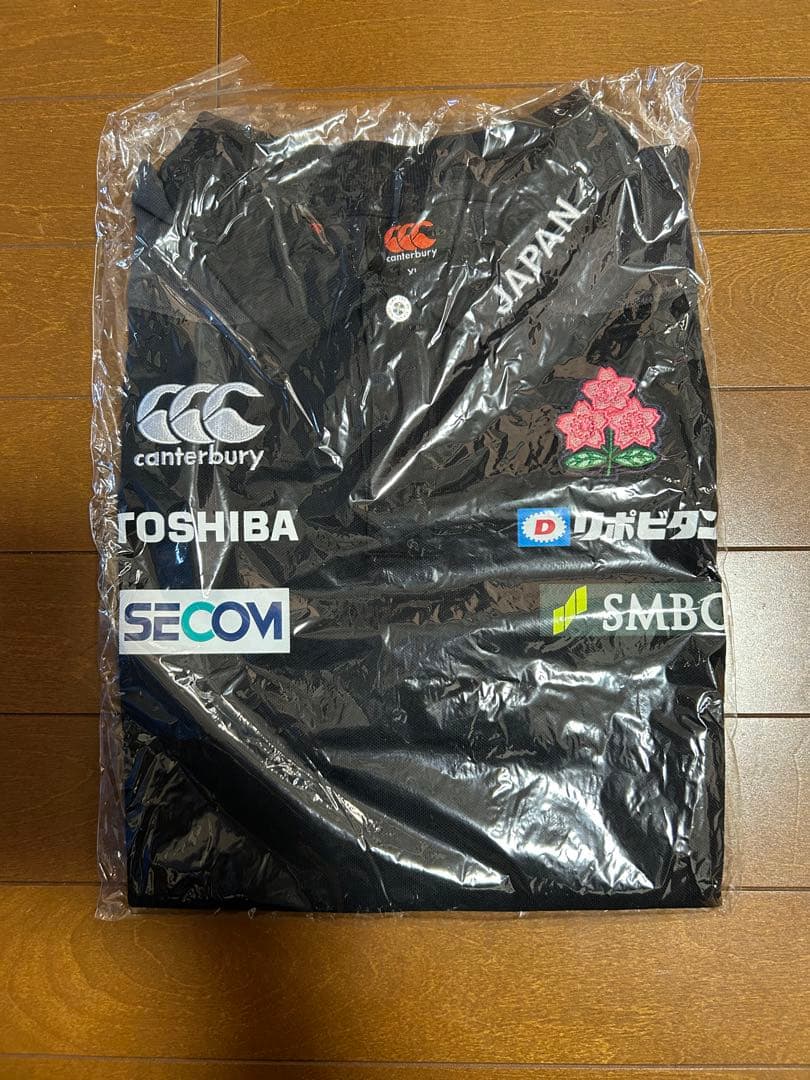 canterbury 日本代表 ポロシャツ 黒
