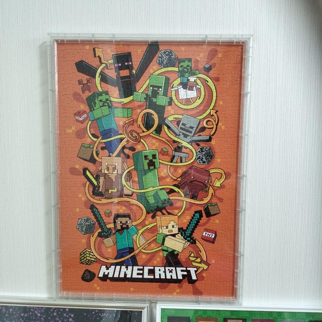 マインクラフトパズル完成品