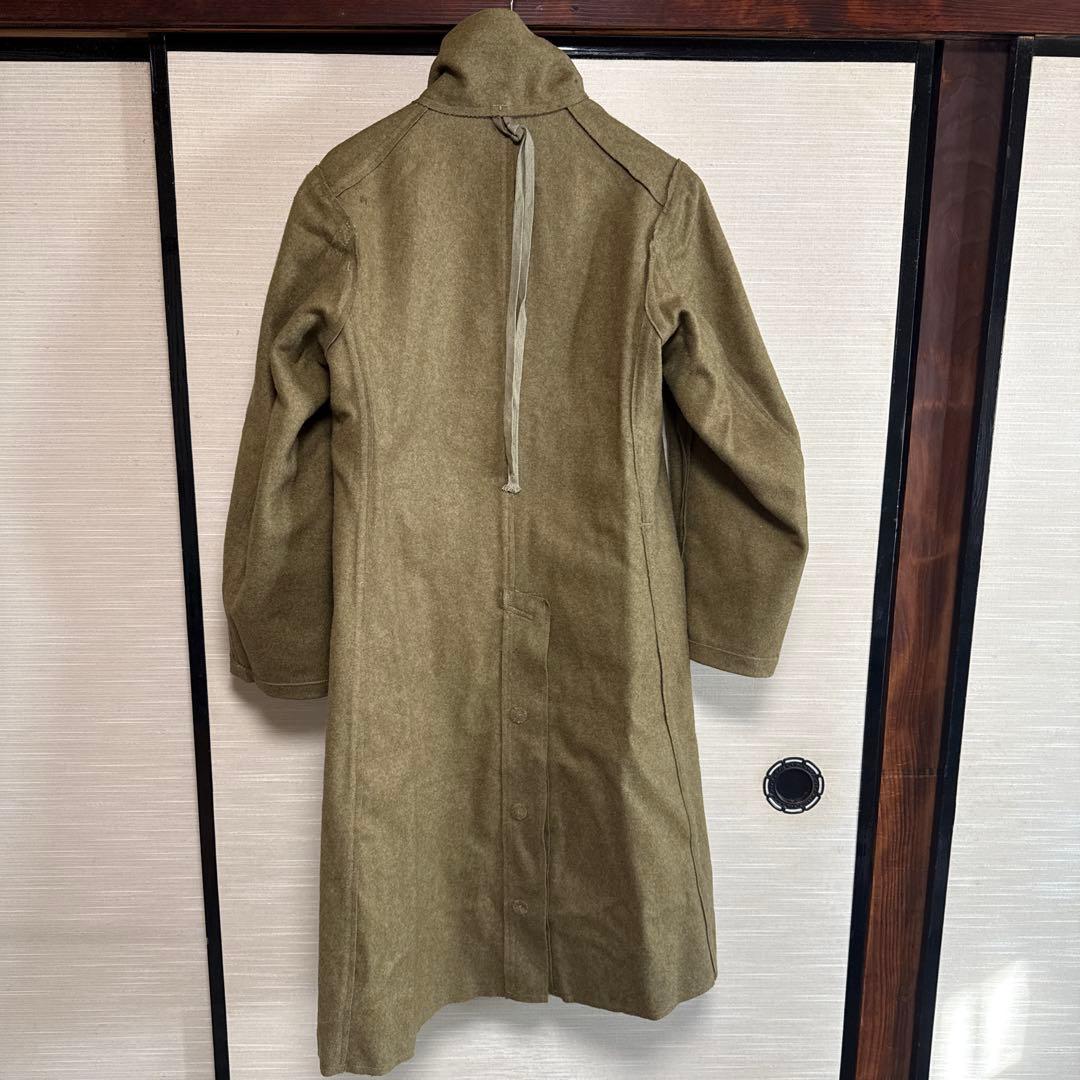 【極美品】日本陸軍九八式冬用兵外套　日本軍　軍装