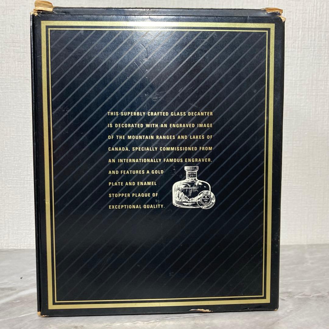 カナディアンクラブ　20年　デキャンタボトル