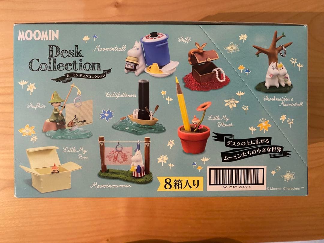 ムーミン　リーメント　デスクコレクション　ミニチュア　フィギュア　未開封　コンプ