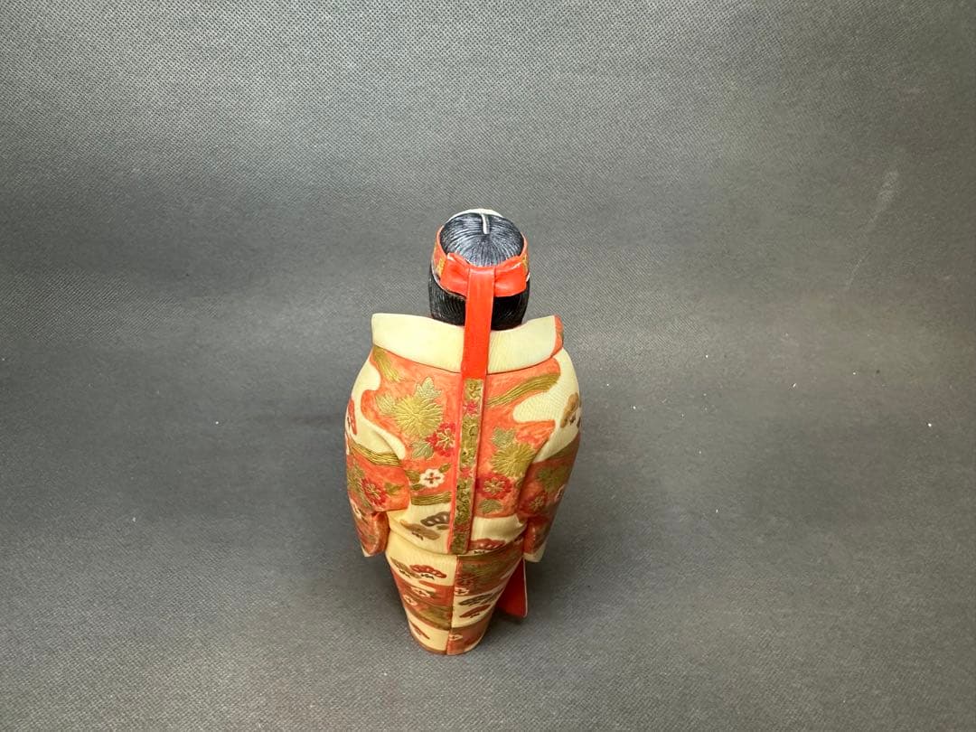 極上　博多人形　希少品　置物　仏像　和彫　天然素材　アンティーク　和彫　置物