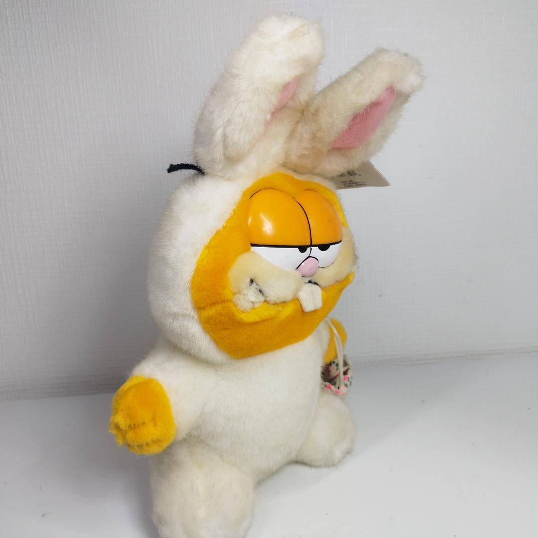 ガーフィールド イースター バニー アンティーク DAKIN 80s I2BB