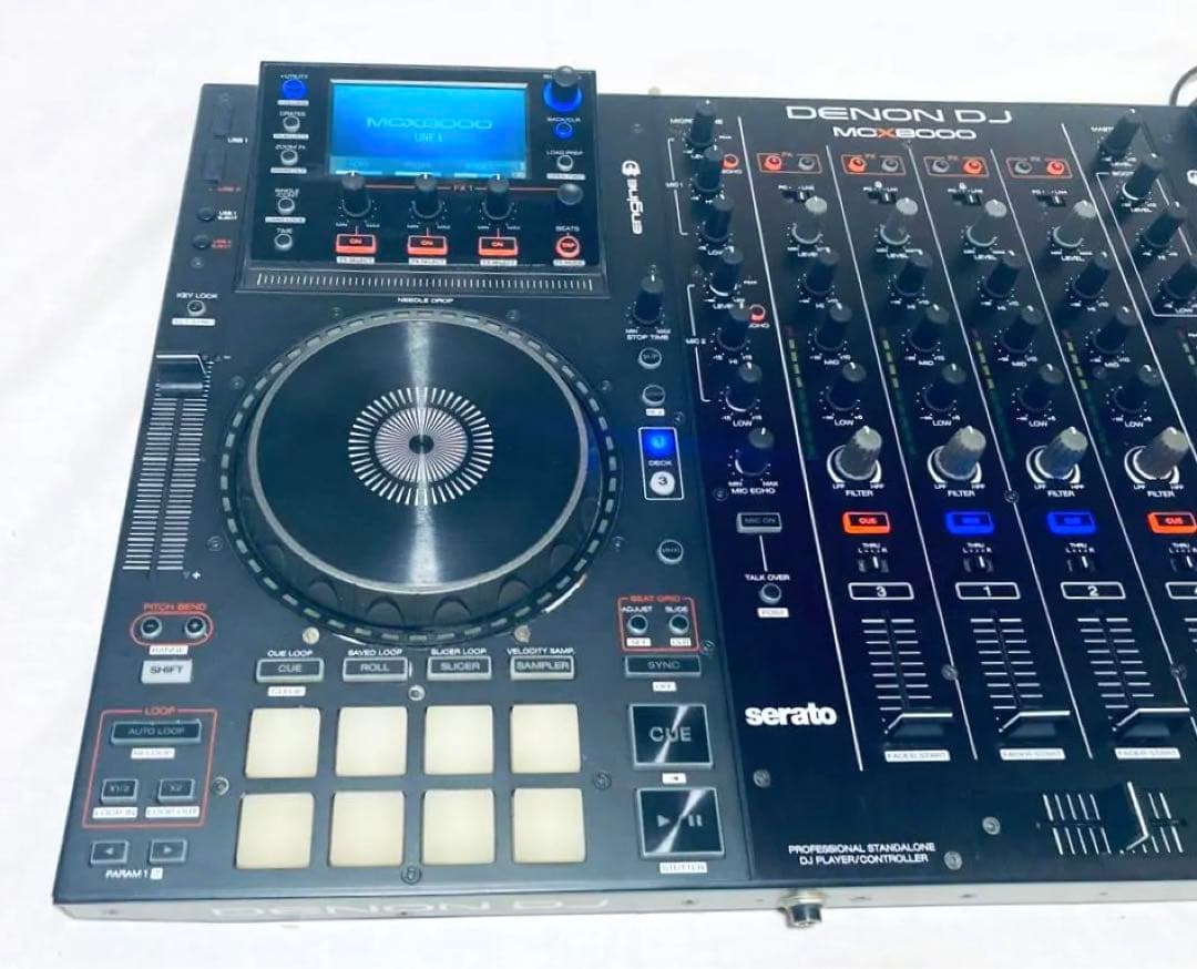 DENON DJ MCX8000 コントローラー 動作良好 専用ケース付き