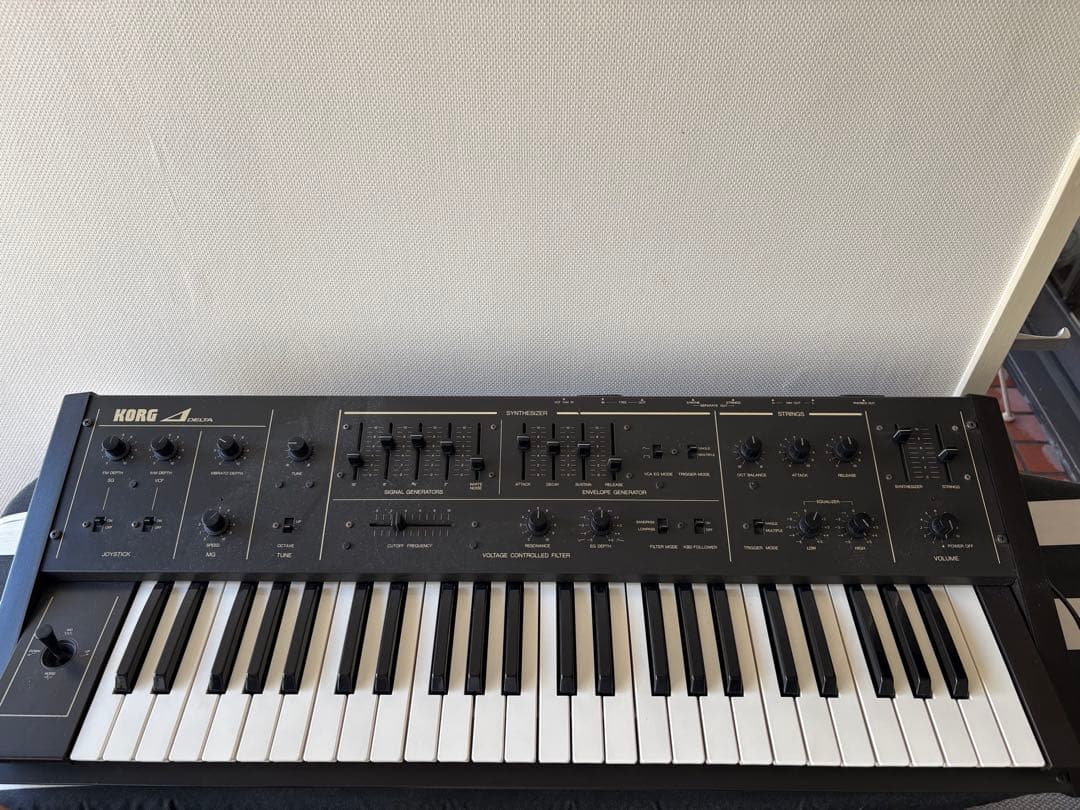 【レア！】KORG delta DL-50 デルタ 37鍵 ケース付き