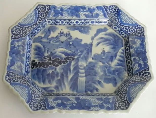 古伊万里　角皿